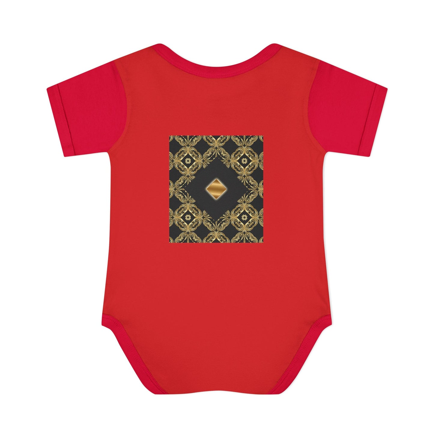 ZigZag Luxe Infant Bodysuit - Modern Tribal Pattern Baby Onesie