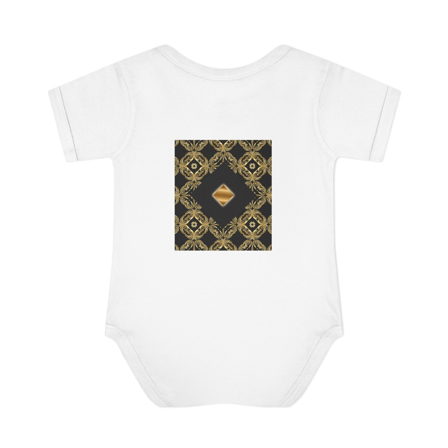 ZigZag Luxe Infant Bodysuit - Modern Tribal Pattern Baby Onesie