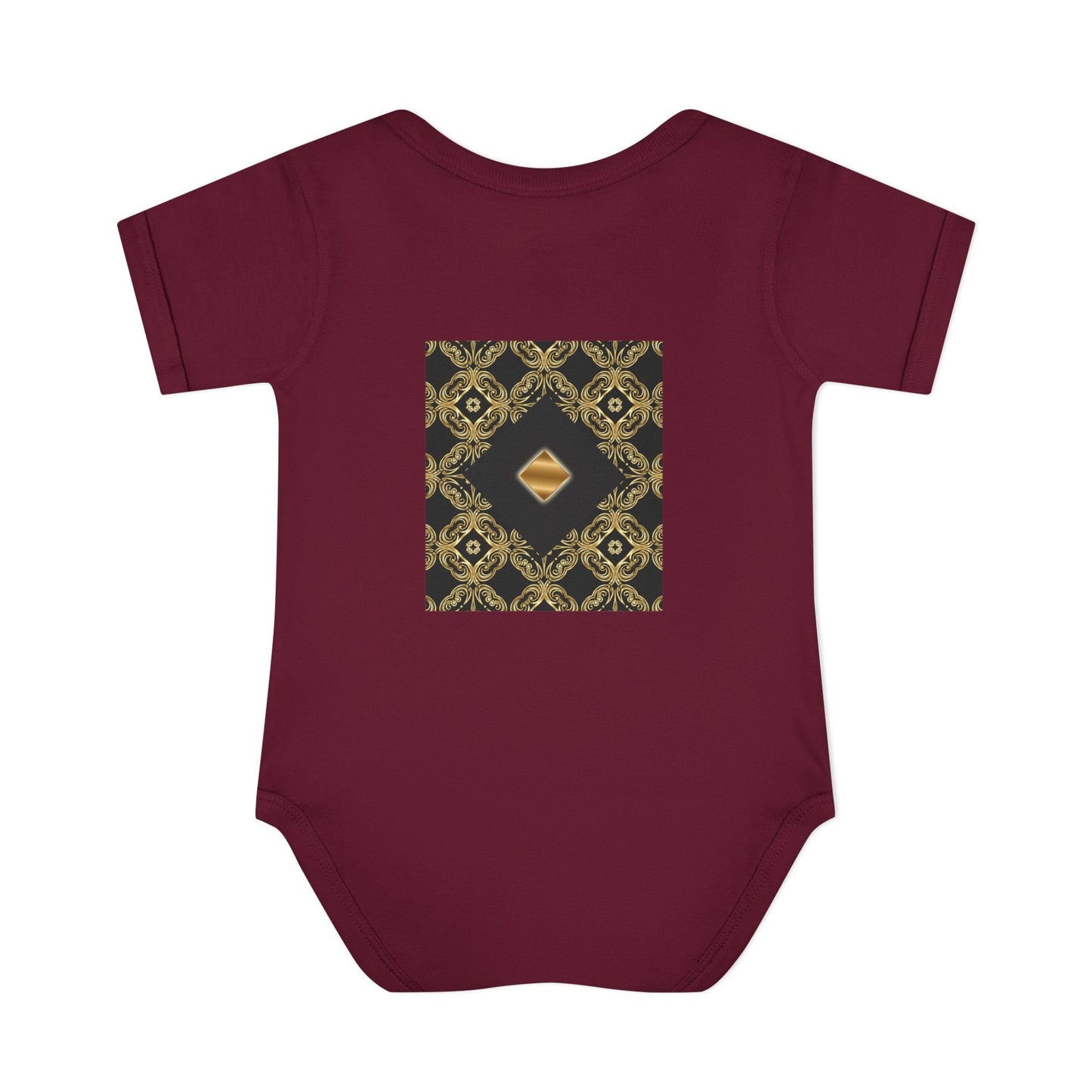 ZigZag Luxe Infant Bodysuit - Modern Tribal Pattern Baby Onesie