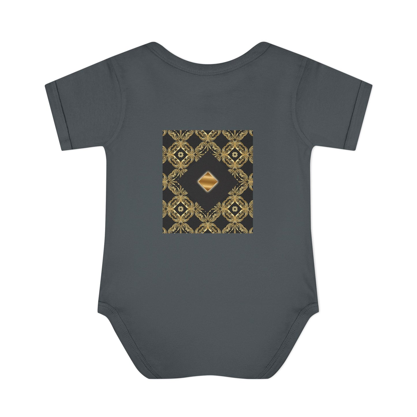 ZigZag Luxe Infant Bodysuit - Modern Tribal Pattern Baby Onesie