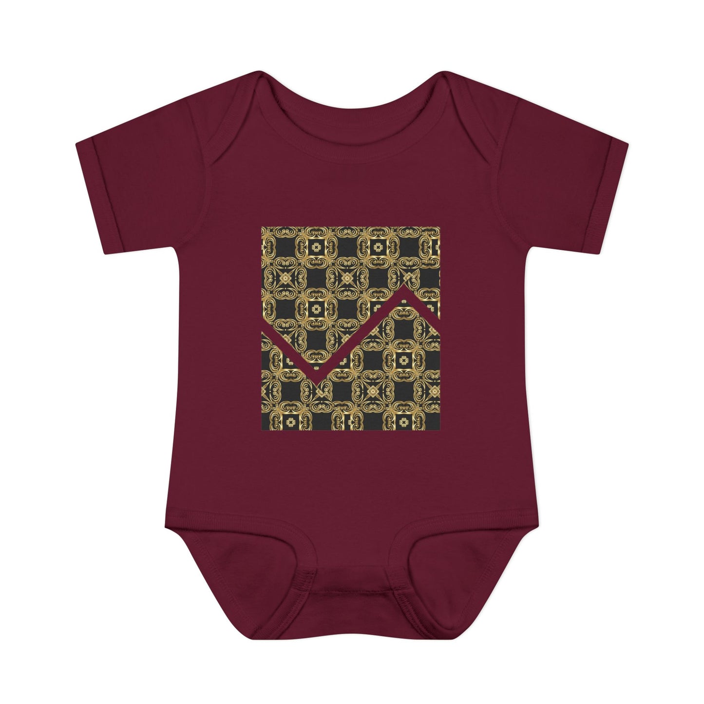 ZigZag Luxe Infant Bodysuit - Modern Tribal Pattern Baby Onesie