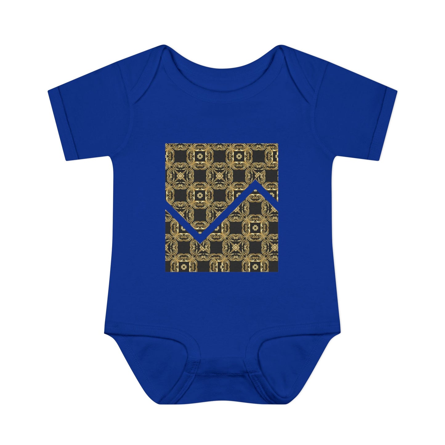 ZigZag Luxe Infant Bodysuit - Modern Tribal Pattern Baby Onesie